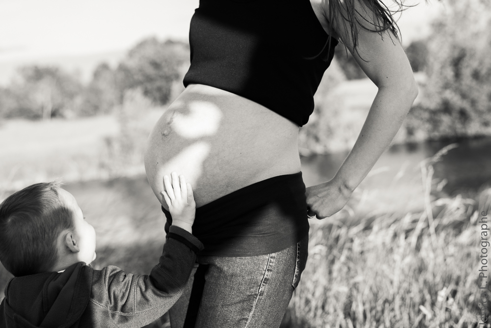 photos de grossesse enfant