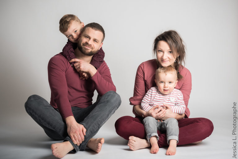 Photos famille en studio