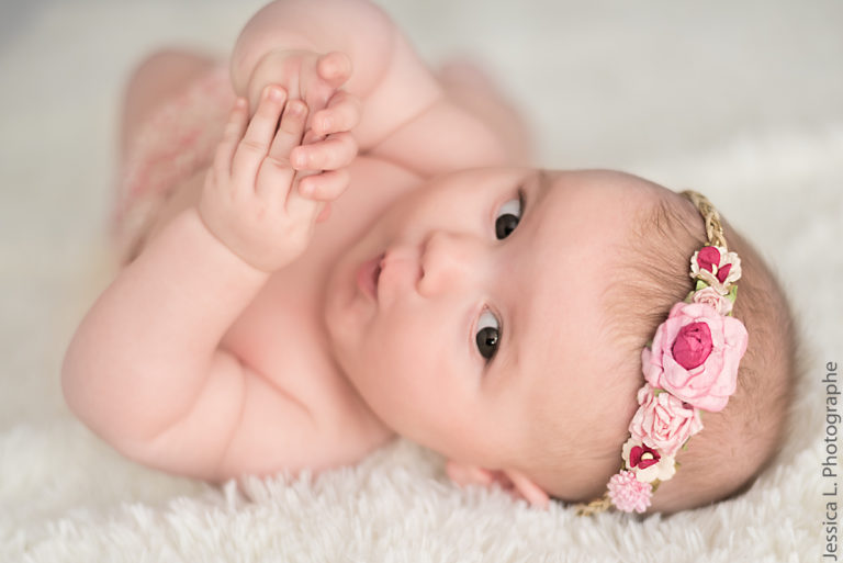 Lire la suite à propos de l’article Photo de bébé Louna à 3 mois